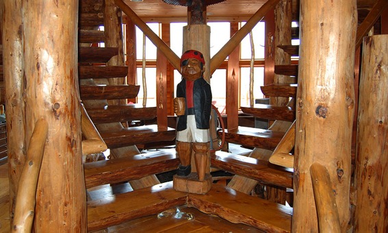 Foot of the Main Staircase